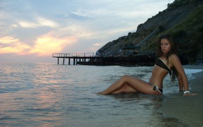 Очаровательная модель Анна Шурочкина