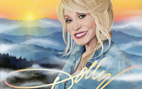 Очаровательная модель Долли Партон