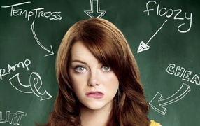 Популярная супермодель Эмма Стоун