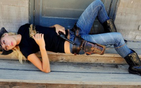 Девушка ковбой