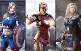 Девушки супергерои