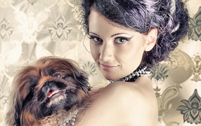 Женщина с собакой