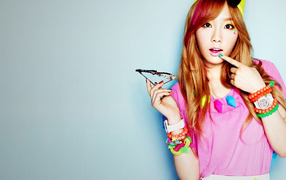 Певица из Южной кореи