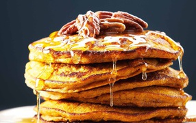 Delicious pancakes on Shrove Tuesday