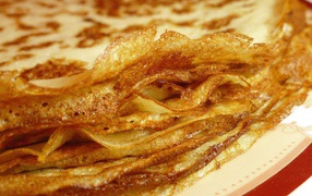 Румяные блины на Масленицу