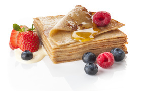 Квадратные блины на Масленицу