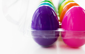 Лоток яиц на Пасху