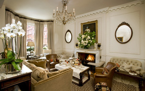 Красивая обстановка в квартире