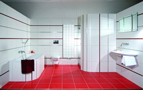 Original bathroom interior