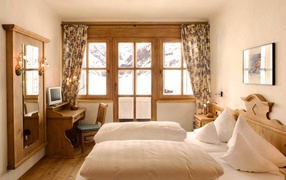 Спальня загородного дома