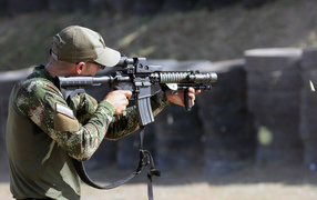 Занятия на стрельбище