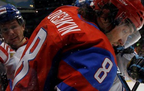 Популярный русский спортсмен Александр Овечкин