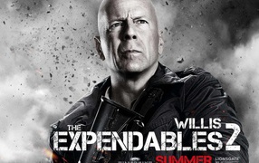 Actor Bruce Willis expendables