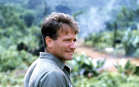 Актер Робин Уильямс во Вьетнаме
