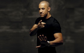 Голливудский актер Вин Дизель