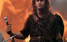 Мел Гибсон из фильма Храброе сердце