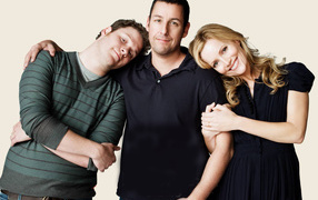 Киноактер Адам Сэндлер и его друзья