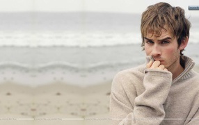 Популярный голливудская кинозвезда Йен Сомерхолдер