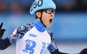 Знаменитый конькобежец Виктор Ан