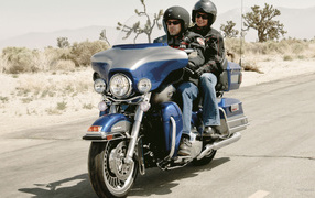 Красивый мотоцикл Harley-Davidson Electra Glide Ultra Classic