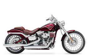 Красивый мотоцикл Harley-Davidson Softail Breakout