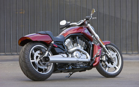 Красивый мотоцикл Harley-Davidson V-Rod Muscle