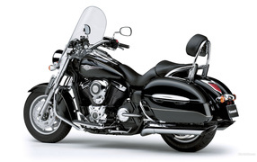 Красивый мотоцикл Kawasaki VN 1700 Classic