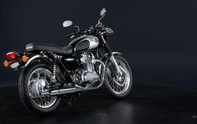 Красивый мотоцикл Kawasaki W 800