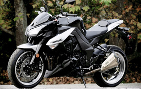 Красивый мотоцикл Kawasaki Z 1000