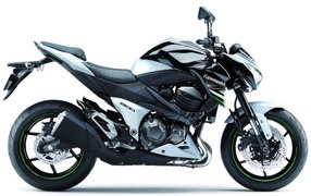 Мотоцикл модели Kawasaki Z 800