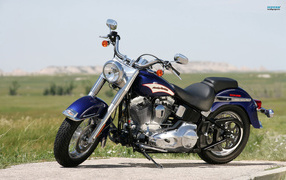 Невероятный мотоцикл Harley-Davidson Softail Breakout