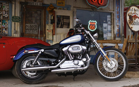 Невероятный мотоцикл Harley-Davidson XL 1200C Sportster Custom