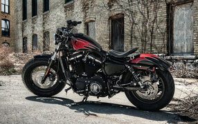 Невероятный мотоцикл Harley-Davidson XL 1200X Sportster Forty-Eight