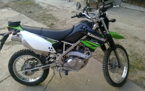 Невероятный мотоцикл Kawasaki KLX 125