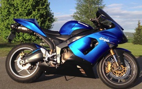 Невероятный мотоцикл Kawasaki Ninja ZX-6R 636 Performance