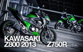 Incredible motorcycle Kawasaki Z 800 