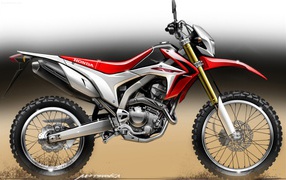 Невероятно быстрый мотоцикл Honda CRF 250 L