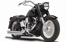 Невероятно быстрый мотоцикл Harley-Davidson Fat Boy