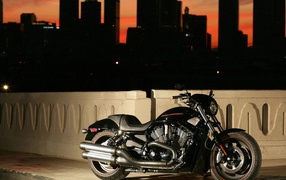 Невероятно быстрый мотоцикл Harley-Davidson Night Rod Special
