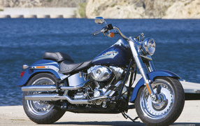 Мотоцикл модели Harley-Davidson Fat Boy