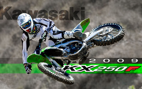 Новый мотоцикл Kawasaki KX 250 F