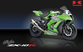 Популярный мотоцикл Kawasaki Ninja ZX-10R