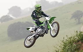 Невероятный мотоцикл Kawasaki KX 85-II