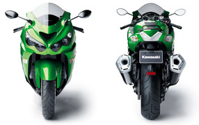 Невероятно быстрый мотоцикл Kawasaki ZZR 1400