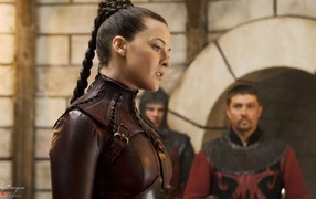 Актриса в кадре фильма