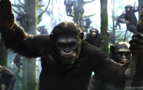 Премьера кинофильма Планета обезьян Революция