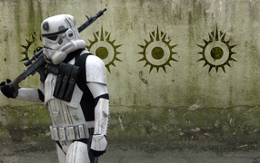 Воин робот из Звездных войн