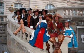 Д'Артаньян и три мушкетёра