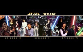 Эпизоды из фильма Звездные войны