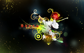 Танец в ярких красках